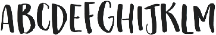 Fontbox Gojiberries otf (400) Font LOWERCASE