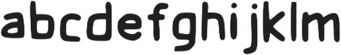 Fontica Regular otf (400) Font LOWERCASE