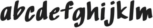 Foolish Regular otf (400) Font LOWERCASE