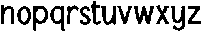 Fope ttf (400) Font LOWERCASE