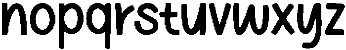 For You Lover Regular otf (400) Font LOWERCASE