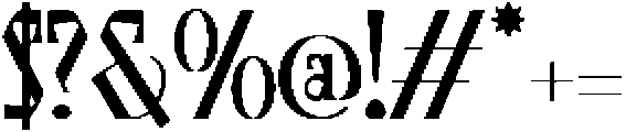 Foramte-Bold otf (700) Font OTHER CHARS