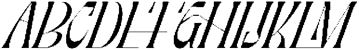 Foramte Oblique otf (400) Font UPPERCASE