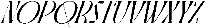 Foramte Oblique otf (400) Font UPPERCASE