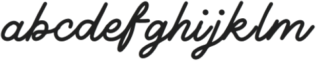 Forberas-Regular otf (400) Font LOWERCASE