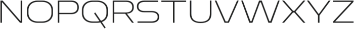 Fordek Extra Light otf (200) Font UPPERCASE