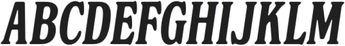 Fordough Haus Medium Slanted otf (500) Font UPPERCASE