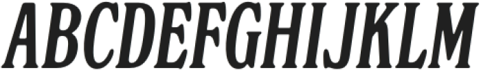 Fordough Haus Regular Slanted otf (400) Font UPPERCASE