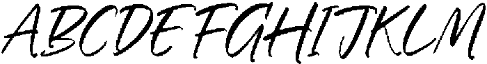 Fordsmith otf (400) Font UPPERCASE