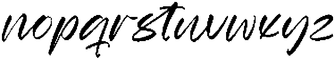 Fordsmith otf (400) Font LOWERCASE