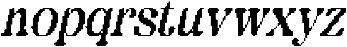Forena Pixel Regular otf (400) Font LOWERCASE