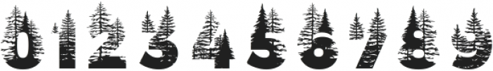 Forest 1 Regular ttf (400) Font OTHER CHARS
