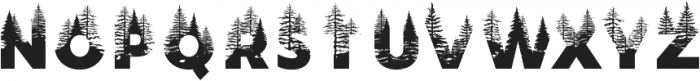 Forest 1 ttf (400) Font LOWERCASE
