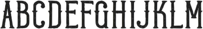 Forest Camp Rough otf (400) Font UPPERCASE