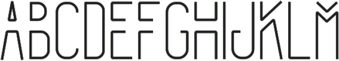 Forest Line ttf (700) Font LOWERCASE