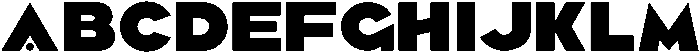 Forest Regular otf (400) Font UPPERCASE