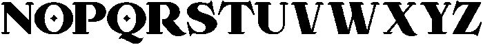 Forest Regular otf (400) Font UPPERCASE