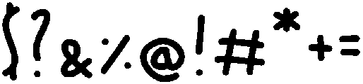 Forest Regular otf (400) Font OTHER CHARS