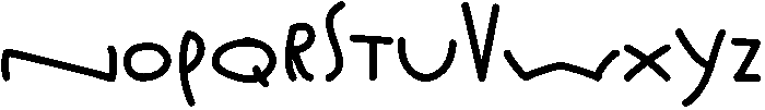 Forest Regular otf (400) Font UPPERCASE