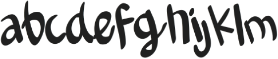 Forest Regular ttf (400) Font LOWERCASE