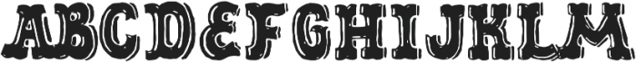 Forest Tramp Shadow otf (400) Font LOWERCASE
