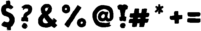 Forest tramp Normal otf (400) Font OTHER CHARS