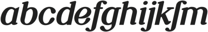 Forestyland ExtraBold Italic otf (700) Font LOWERCASE