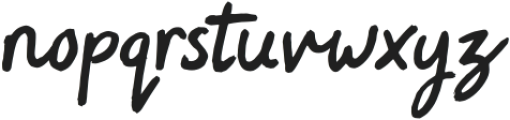 Forever Awesome Script Alt otf (400) Font LOWERCASE