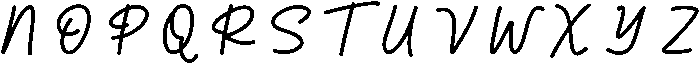 Forever-Regular otf (400) Font UPPERCASE