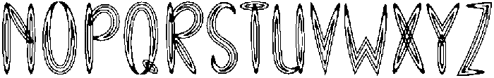 Forever Regular otf (400) Font UPPERCASE