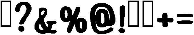 Forever Young Regular otf (400) Font OTHER CHARS