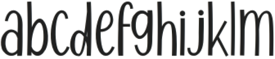 Forever Youngs Regular otf (400) Font LOWERCASE