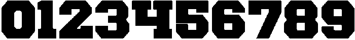 Forge Block Black otf (900) Font OTHER CHARS
