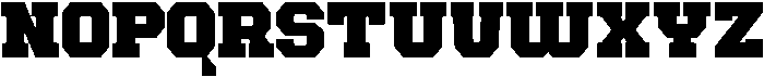 Forge Block Black otf (900) Font UPPERCASE