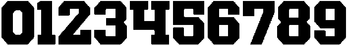 Forge Block Bold otf (700) Font OTHER CHARS