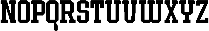 Forge Block Light otf (300) Font UPPERCASE