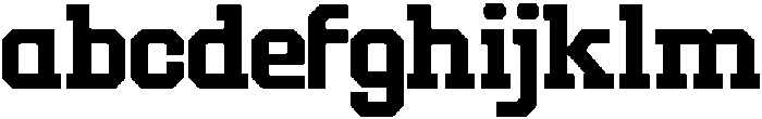 Forge Block Medium otf (500) FONT