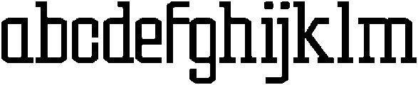Forge Block Thin otf (100) FONT