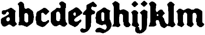 Forge Garage Blackletter Regular otf (900) FONT