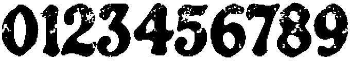 Forge Garage Blackletter Textured otf (900) Font OTHER CHARS