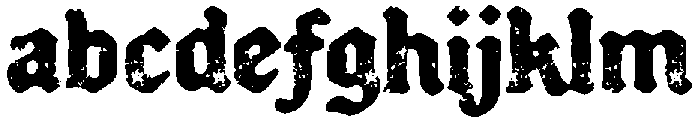 Forge Garage Blackletter Textured otf (900) FONT