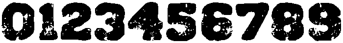 Forge Garage Sans Textured otf (400) Font OTHER CHARS