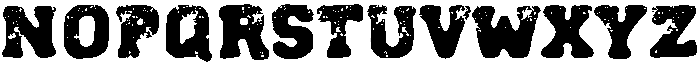 Forge Garage Sans Textured otf (400) Font LOWERCASE