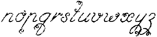 Forged Lace Regular ttf (400) Font LOWERCASE
