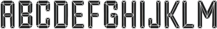 Forged otf (400) Font LOWERCASE