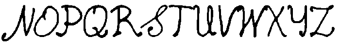 ForgottenLetter Regular otf (400) Font UPPERCASE
