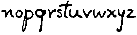 ForgottenLetter Regular otf (400) Font LOWERCASE