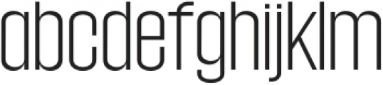 Foric regular otf (400) Font LOWERCASE