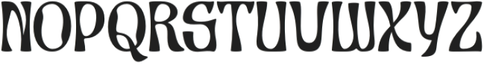 Foridust Regular otf (400) Font UPPERCASE