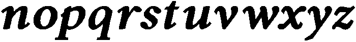 Forint Black Italic otf (900) Font LOWERCASE
